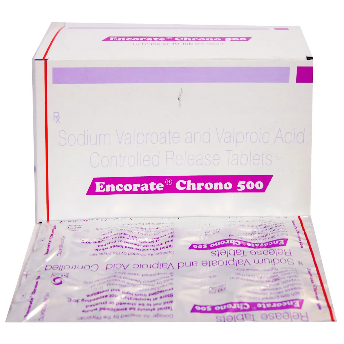 ENCORATE CHRONO 500MG TABLET 10TAB