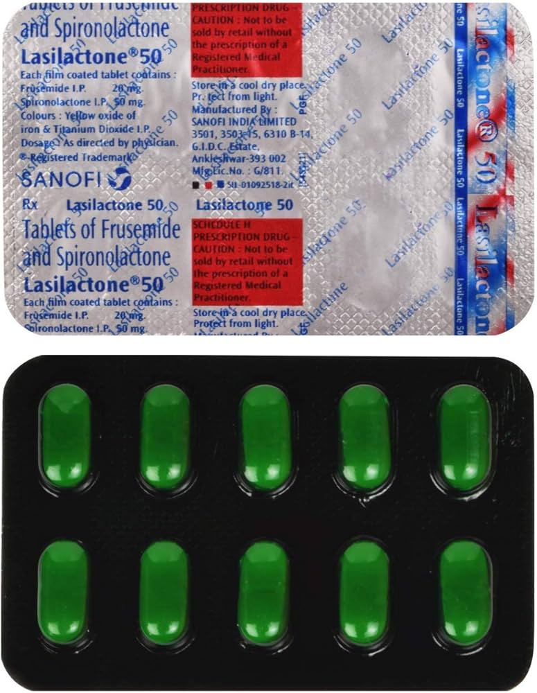 LASILACTONE 50MG TABLET 10TAB