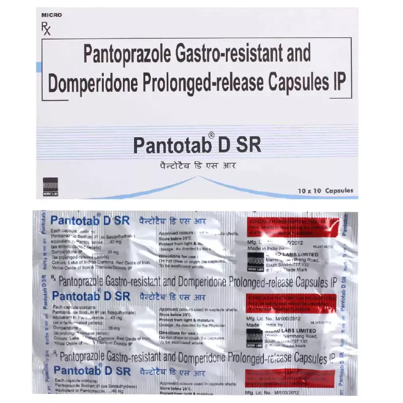 PANTOTAB-DSR CAPSULE 10CAP