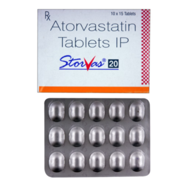 STORVAS 20MG TABLET 15TAB
