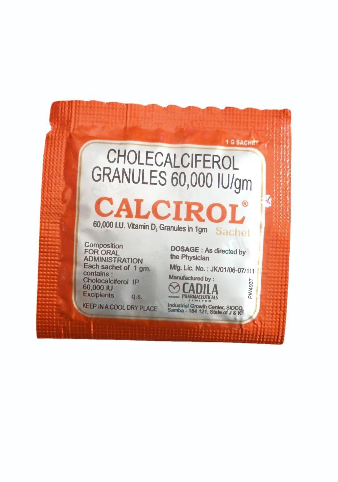 CALCIROL D3 GRANULES 1GM