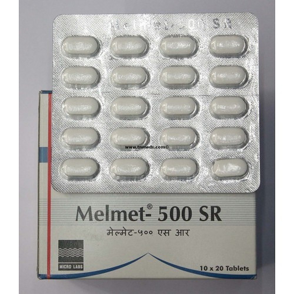 MELMET 500 SR TABLET 20TAB