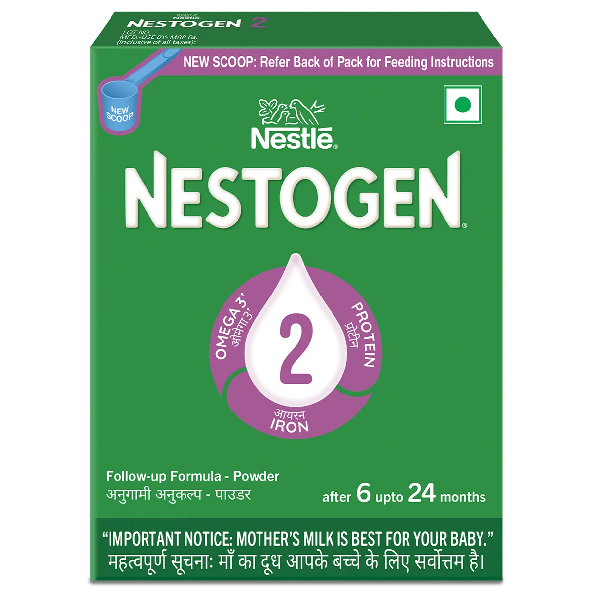NESTOGEN 2 INFANT FORMULA REFILL 400GM