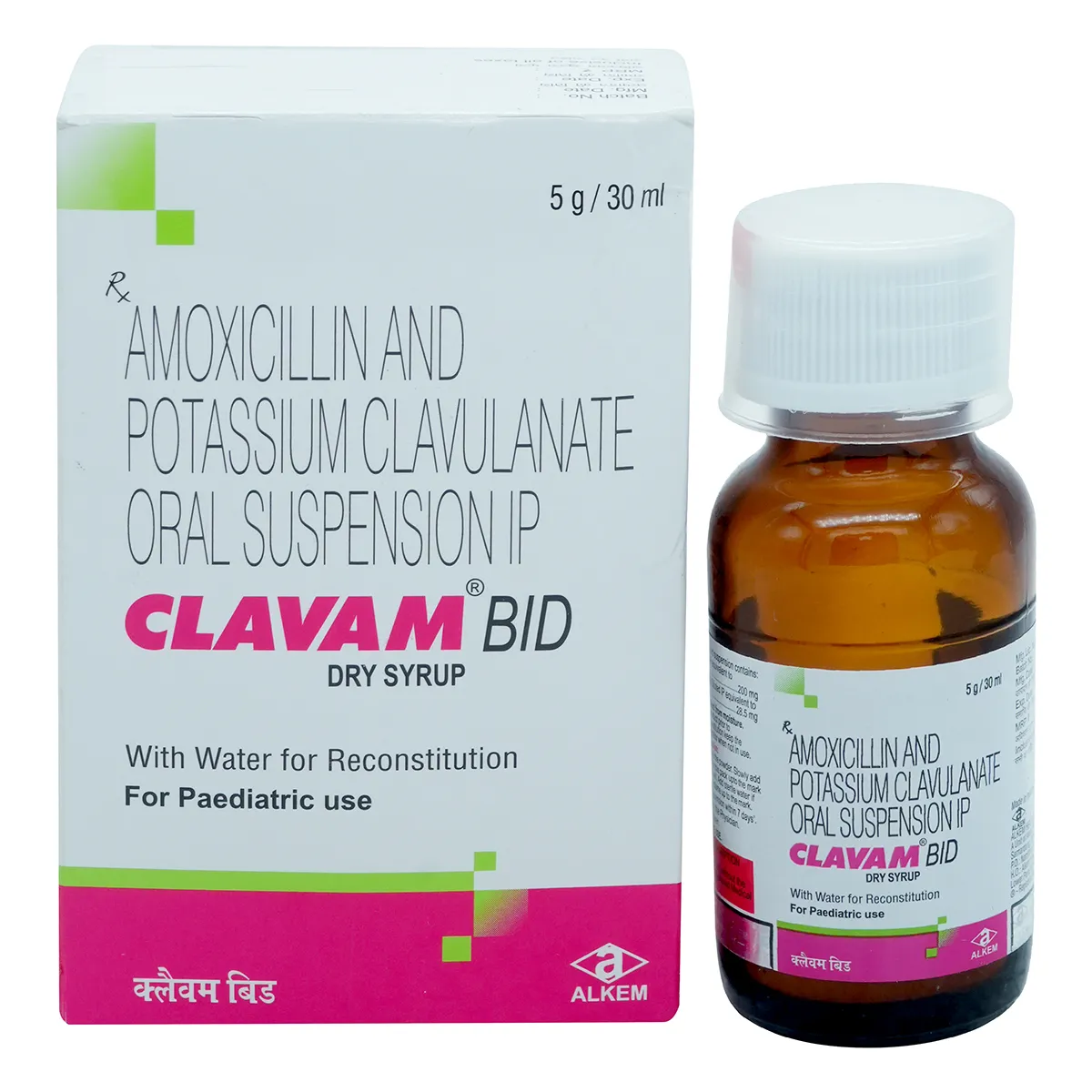 CLAVAM BID SYRUP 30ML 