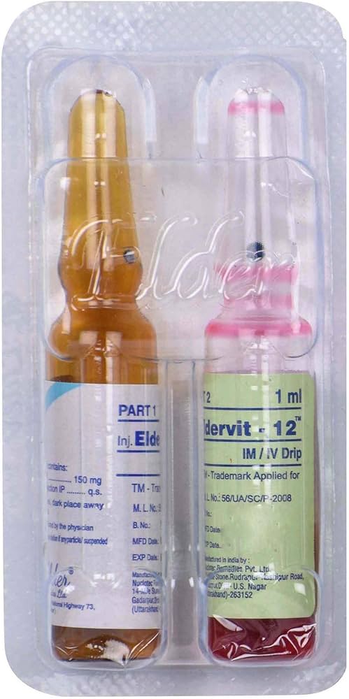 ELDERVIT 12 INJECTION