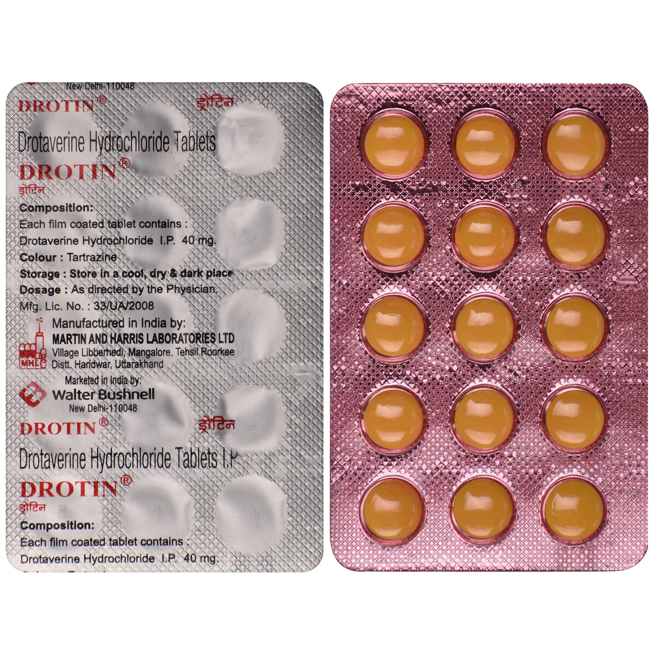 DROTIN TABLET 10TAB