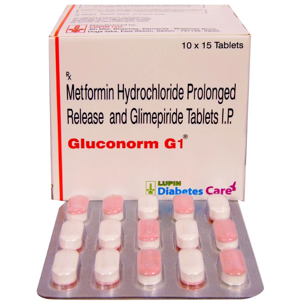 GLUCONORM G1 TABLET 15TAB