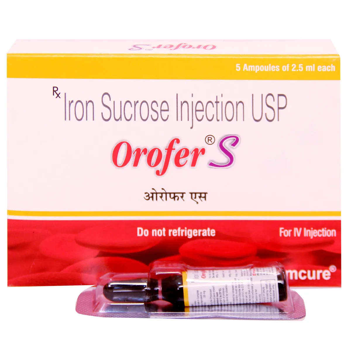 OROFER S 200 INJECTION 5ML
