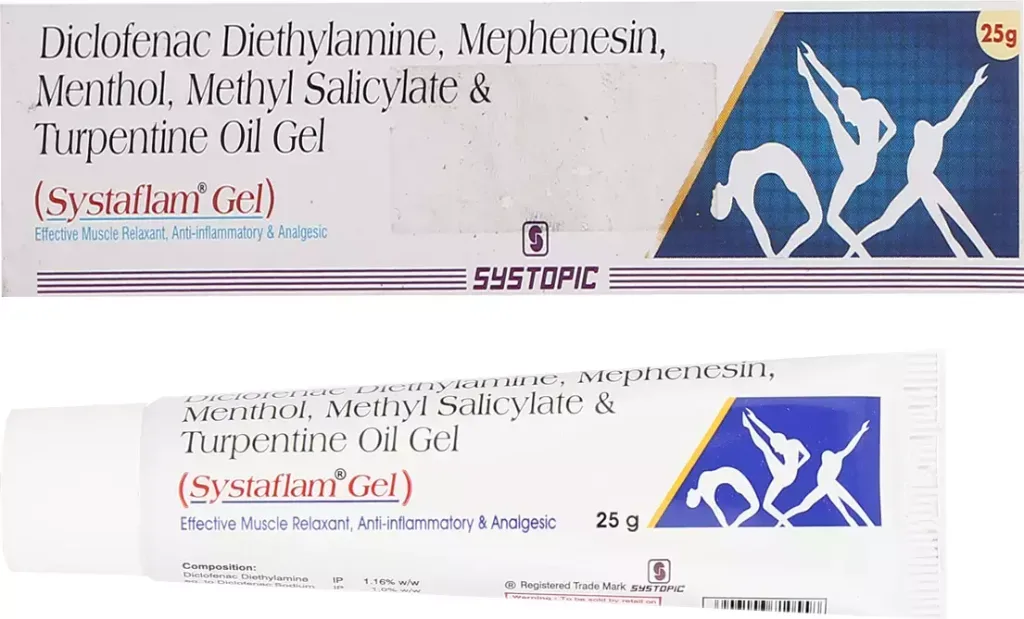 SYSTAFLAM GEL 25GM
