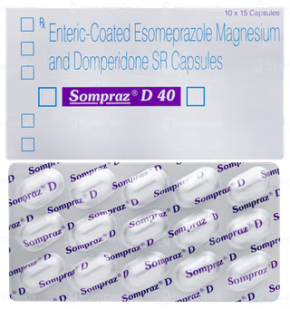 SOMPRAZ D 40 CAPSULE 15CAP