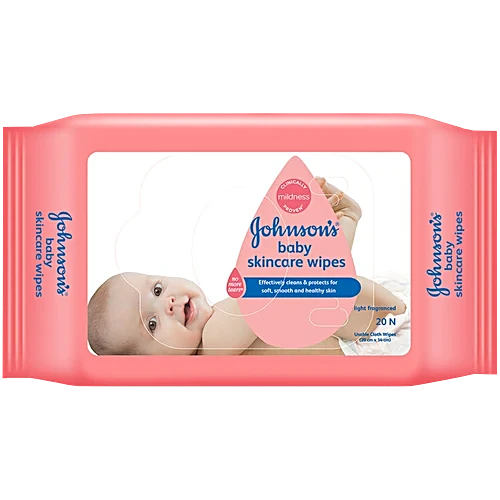 JOHNSON'S BABY WIPES 20PCS