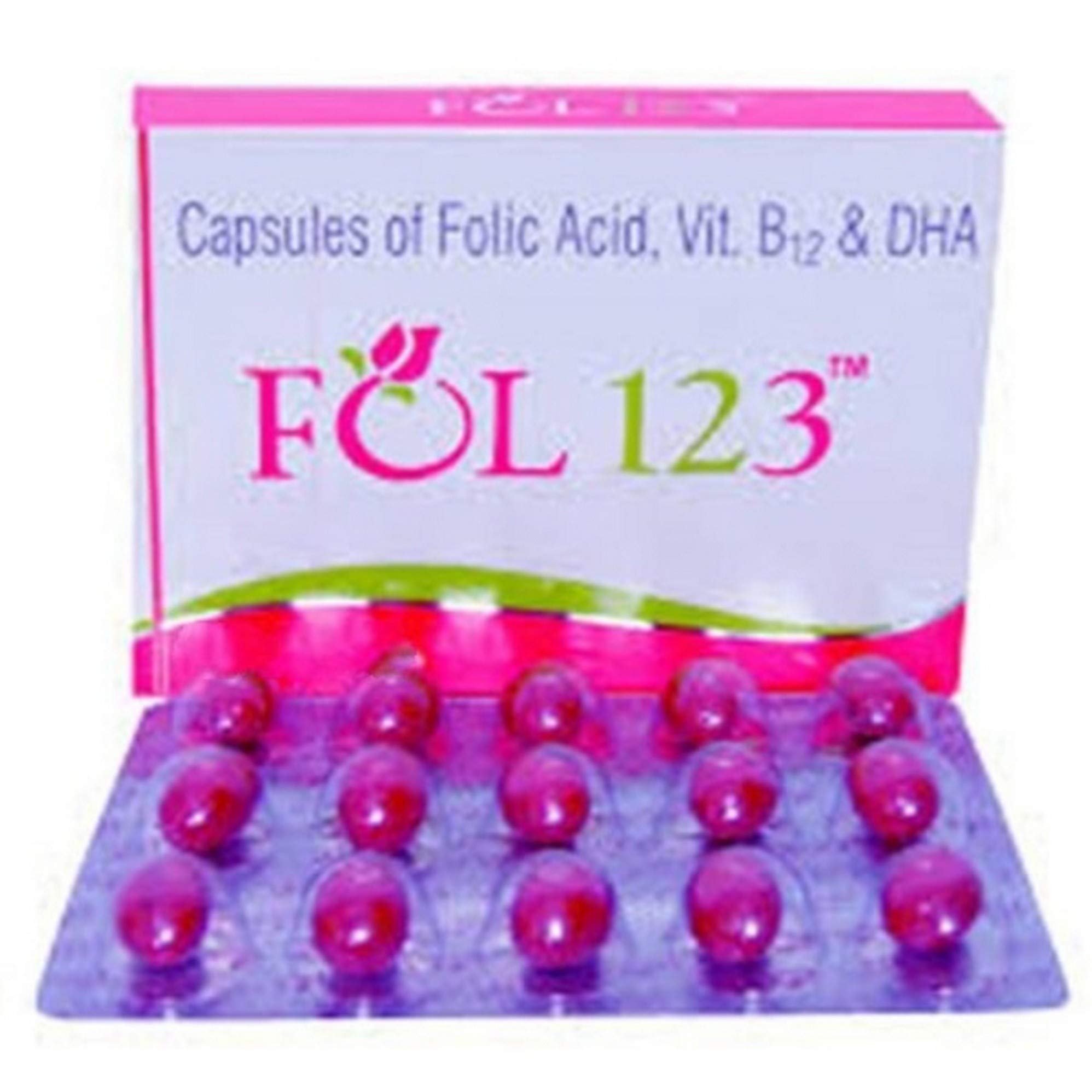 FOL 123 CAPSULE 15CAP