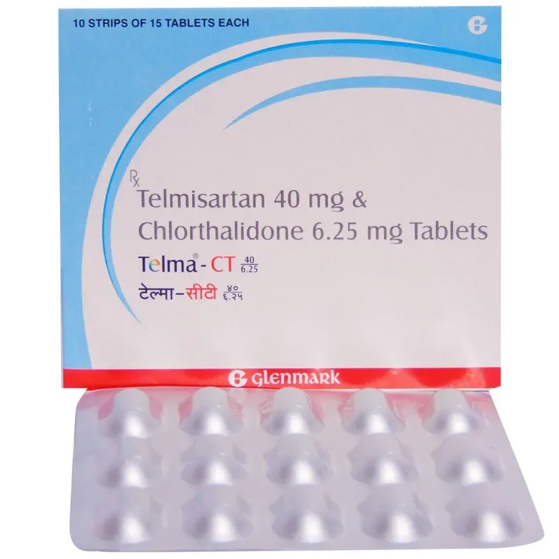 TELMA-CT 40/6.25 TABLET 15TAB