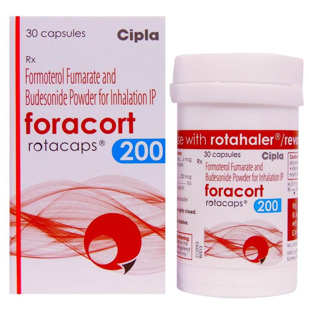 FORACORT ROTACAPS 200MG 30CAP