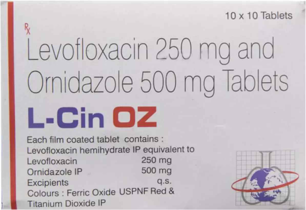 L-CIN OZ TABLET 10TAB