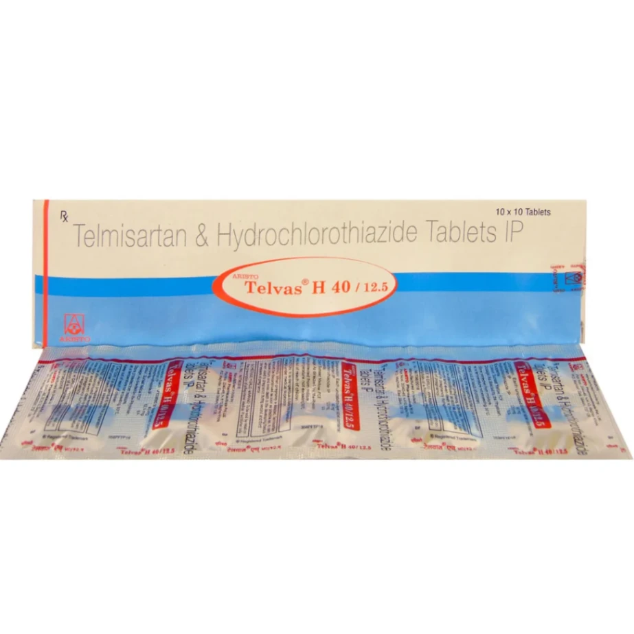 TELVAS H 40/12.5 TABLET 10TAB