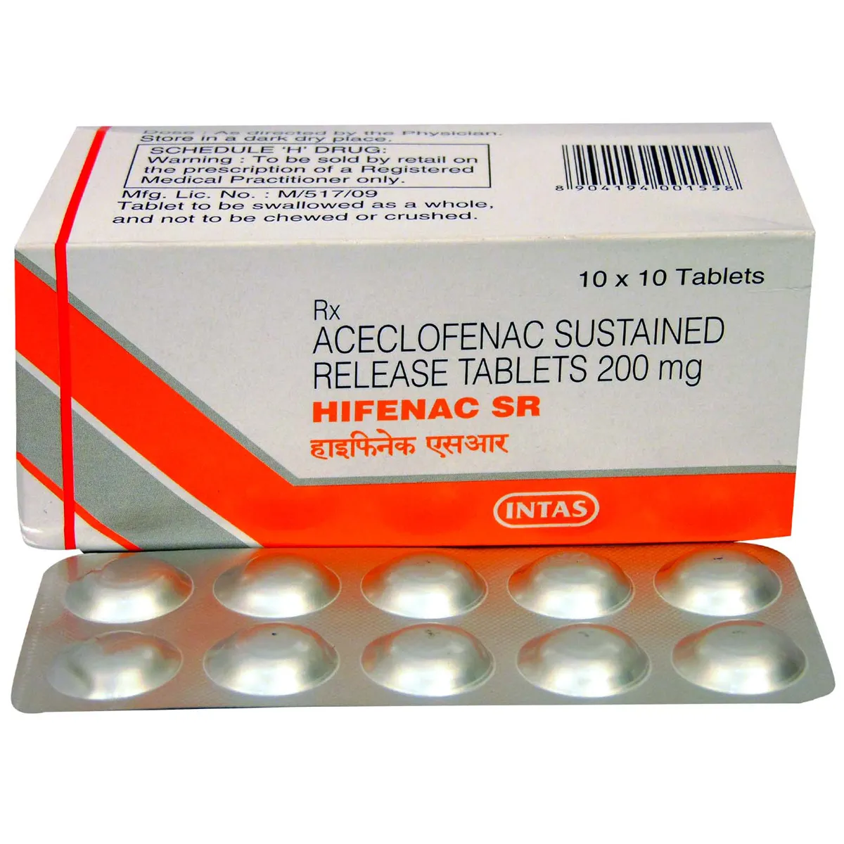 HIFENAC SR TABLET 10TAB