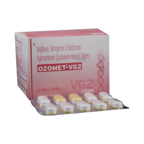 OZOMET VG2 TABLET 15TAB