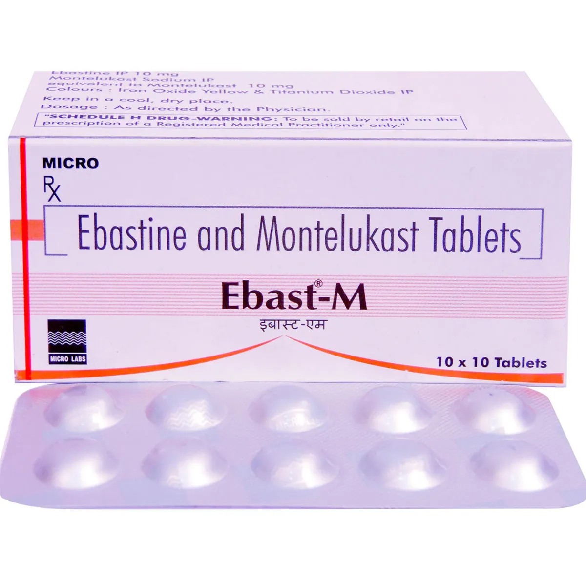 EBAST M TABLET 10TAB