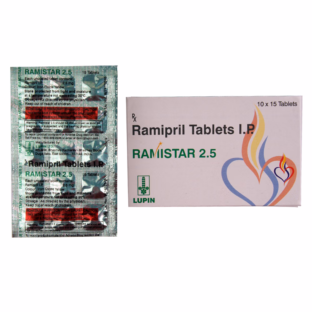 RAMISTAR 2.5 TABLET 15TAB