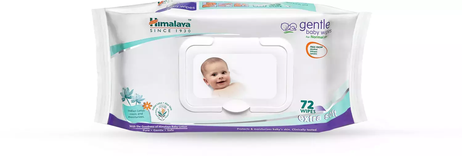 HIMALAYA WIPES 72PCS