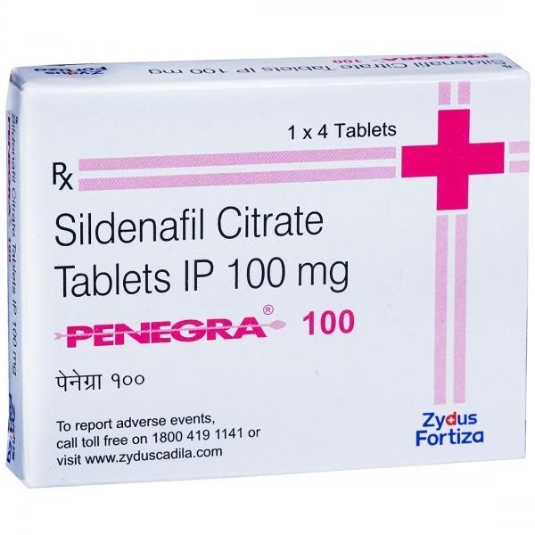PENEGRA 100 TABLET 4TAB