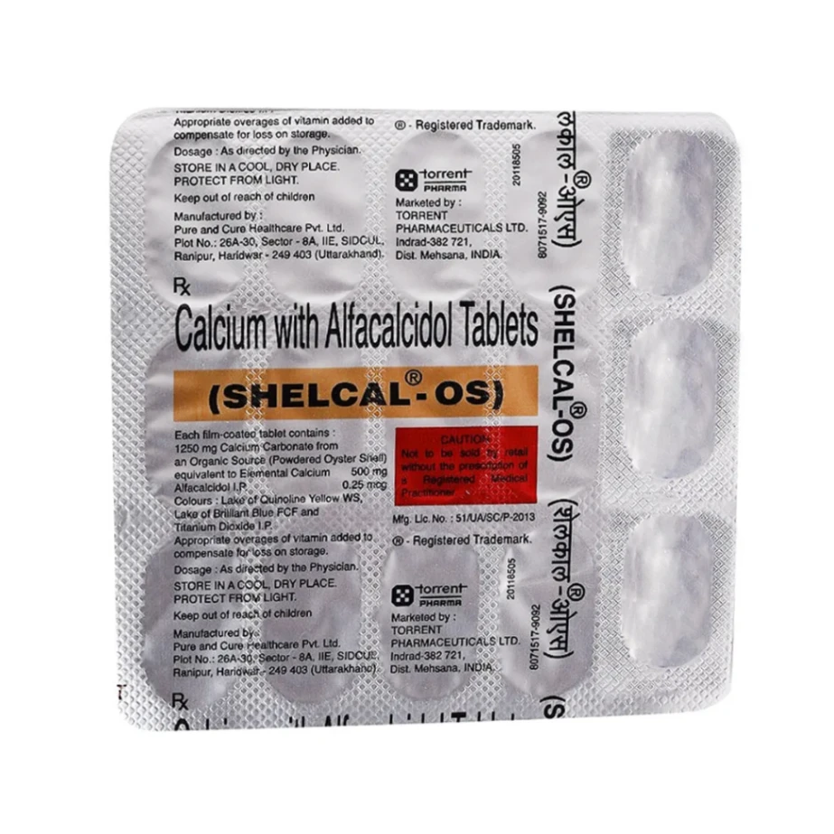 SHELCAL-OS 500 CAPSULE 15CAP