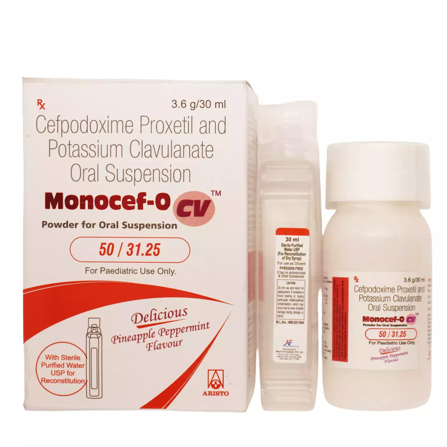 MONOCEF-O CV 50MG DRY SYRUP 30ML
