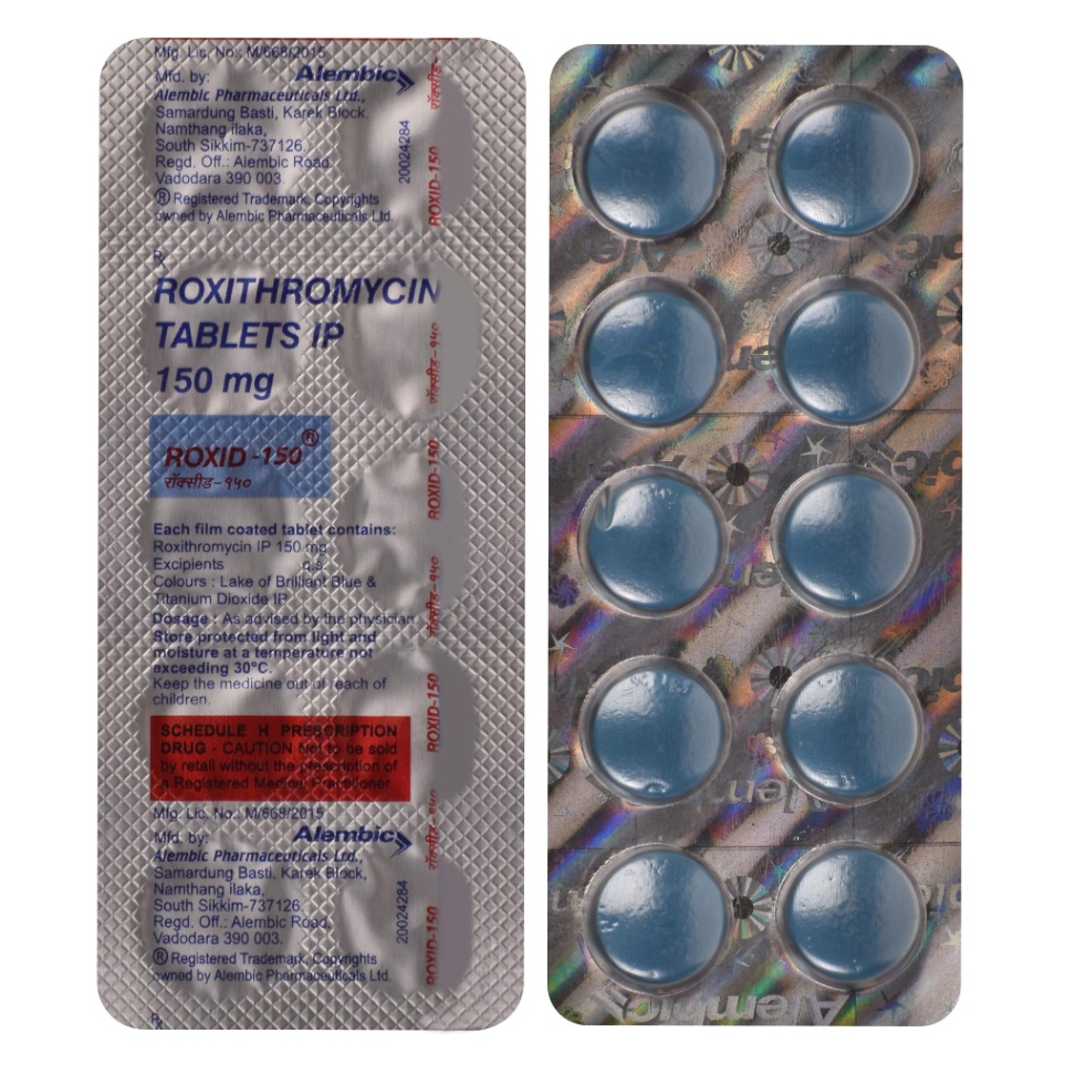 ROXID 150MG TABLET 10TAB