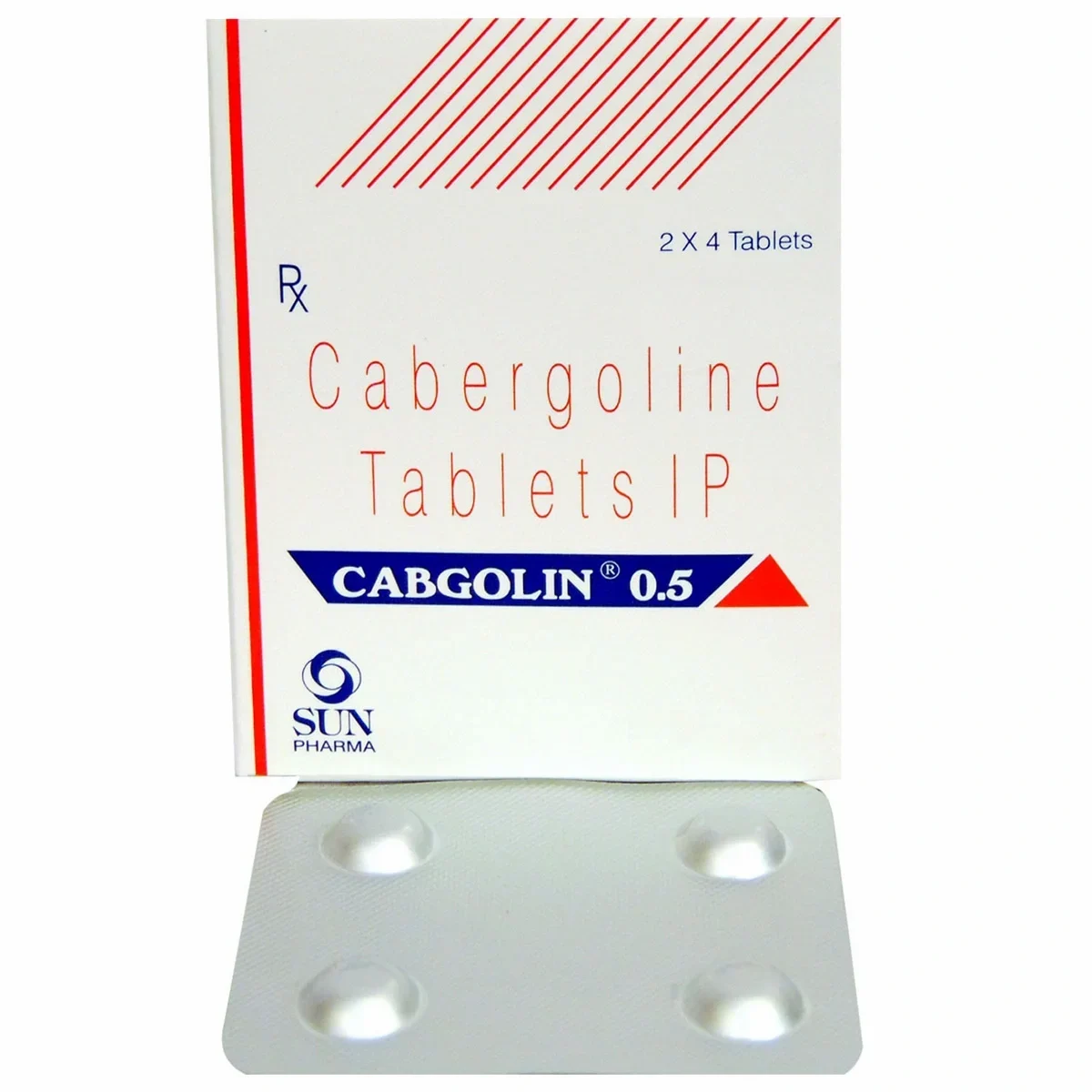 CABGOLIN 0.5MG TABLET 4TAB
