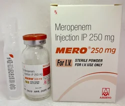 MERO 250MG INJECTION 1 VIAL