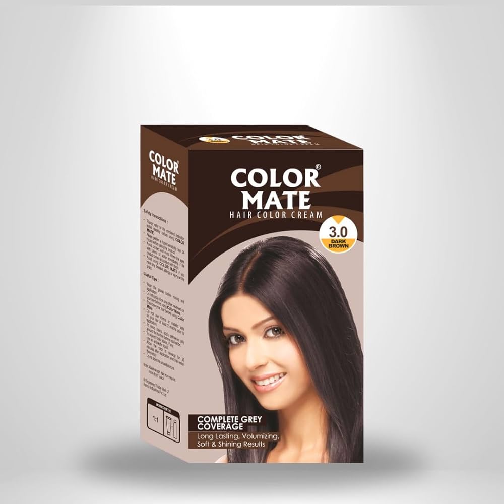 COLOR MATE DARK BROWN 100GM