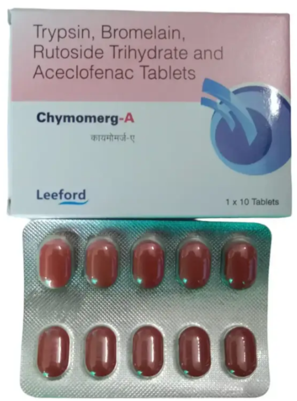 CHYMOMERG-A TABLET 10TAB