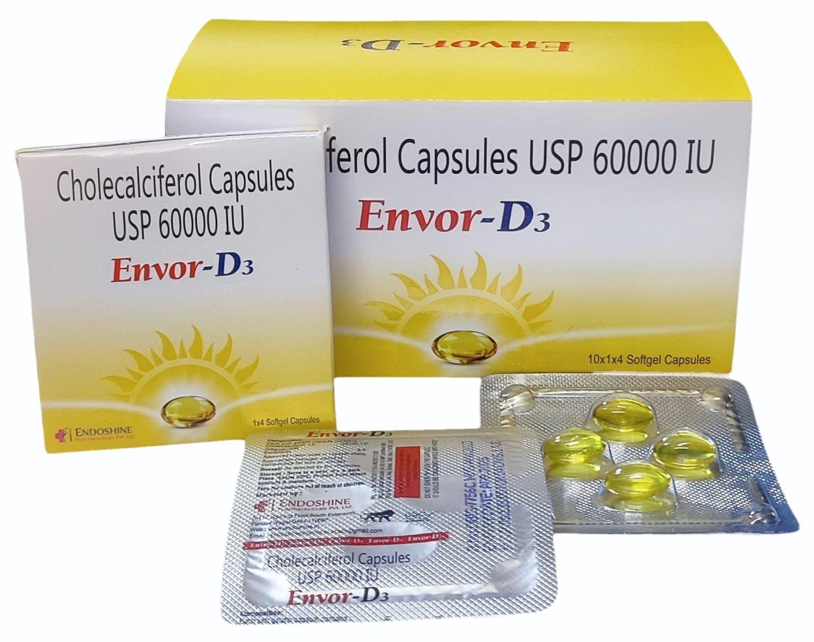 ENVOR-D3 CAPSULE 4CAP