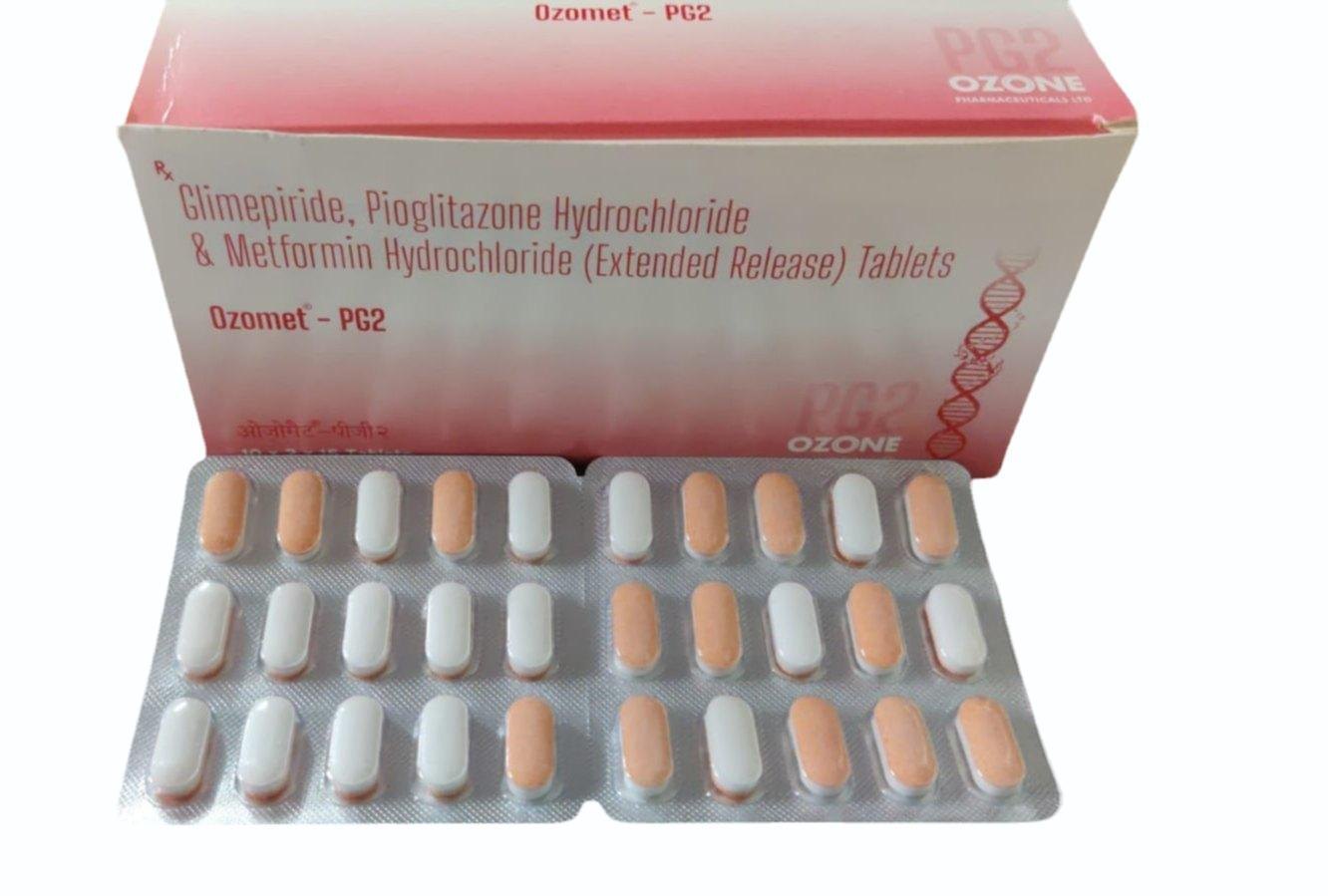 OZOMET PG2 TABLET 15TAB