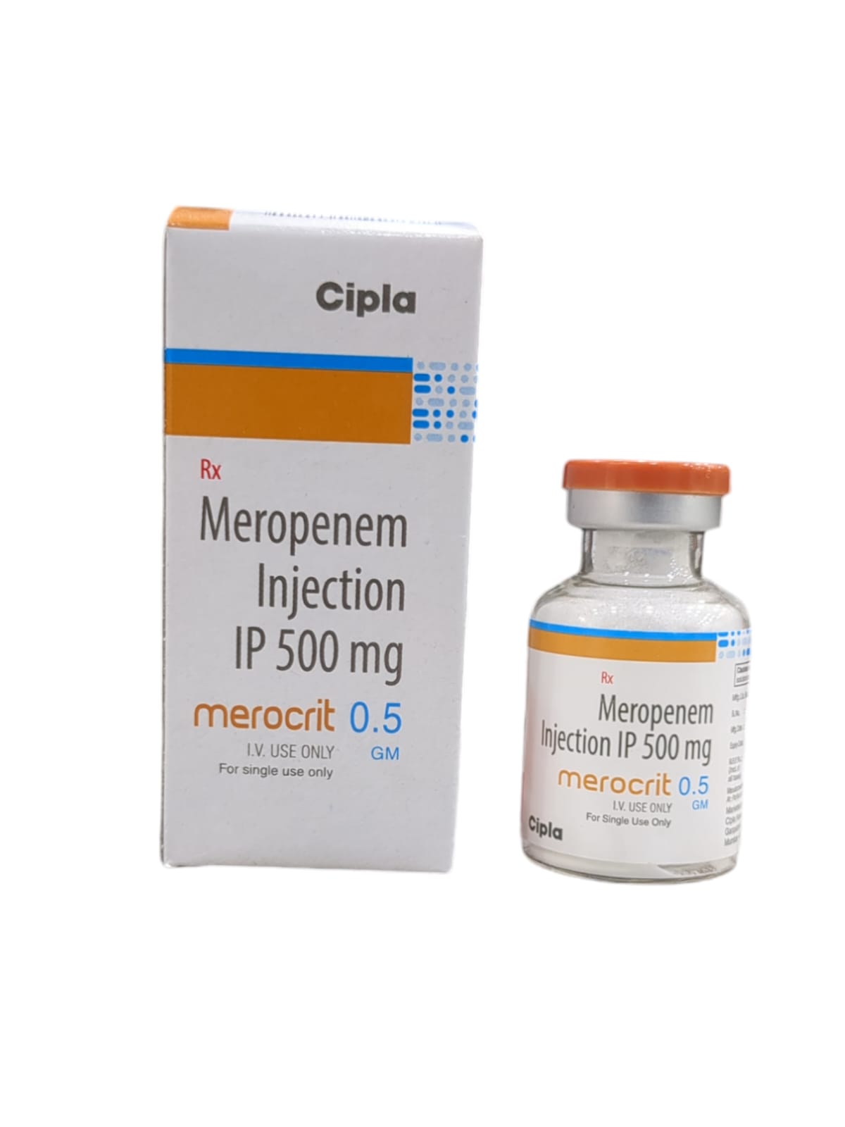 MEROCRIT 0.5GM INJECTION 