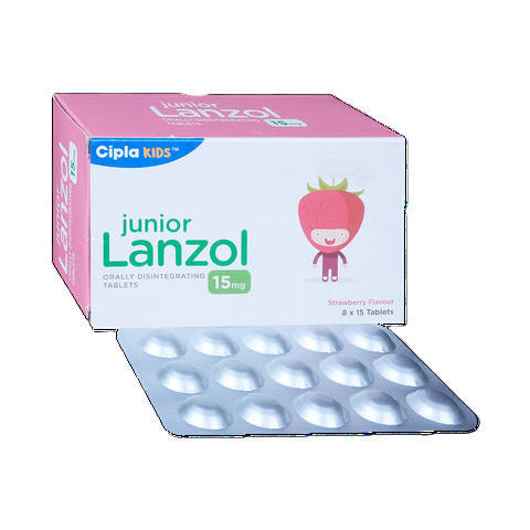 JUNIOR LANZOL 15MG TABLET 15TAB