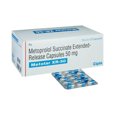METOLAR XR 50MG 15TAB