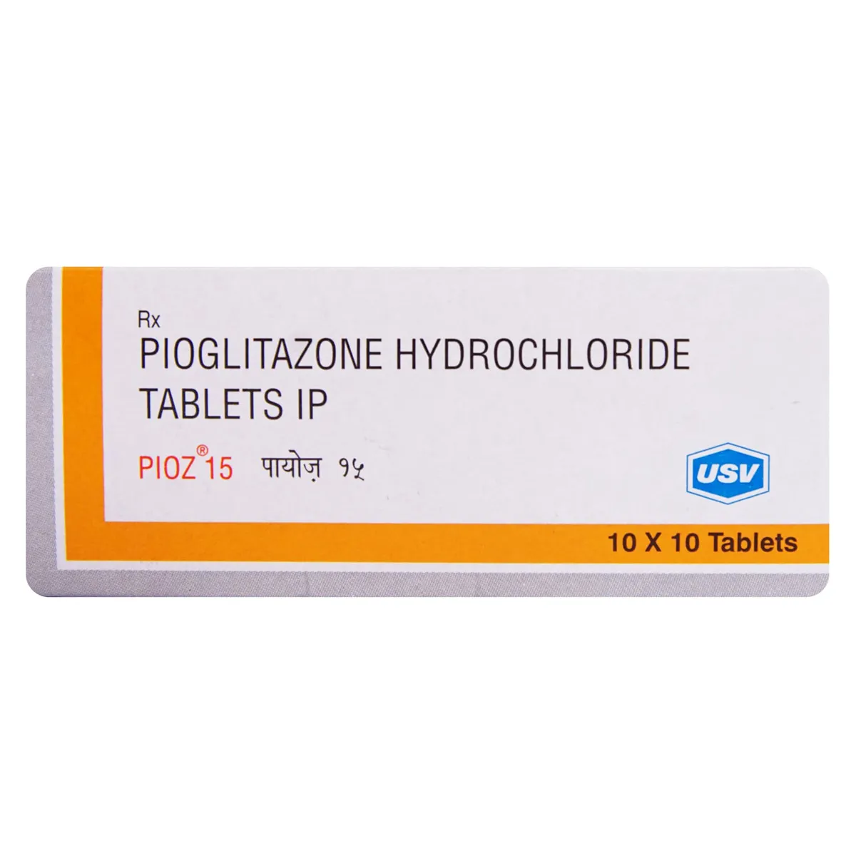 PIOZ 15 TABLET 10TAB