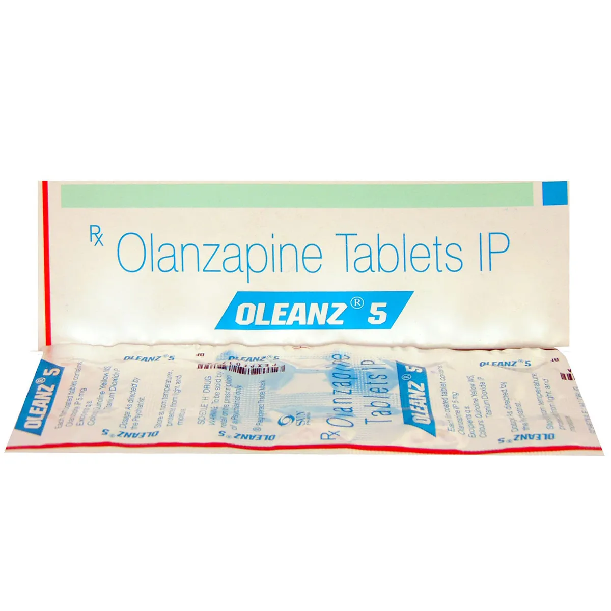 OLEANZ 5MG TABLET 10TAB