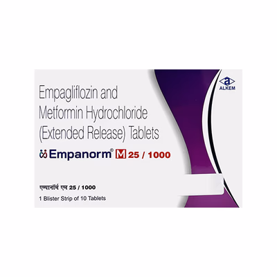 EMPAPRO-M 25/1000 ER TABLET 10TAB