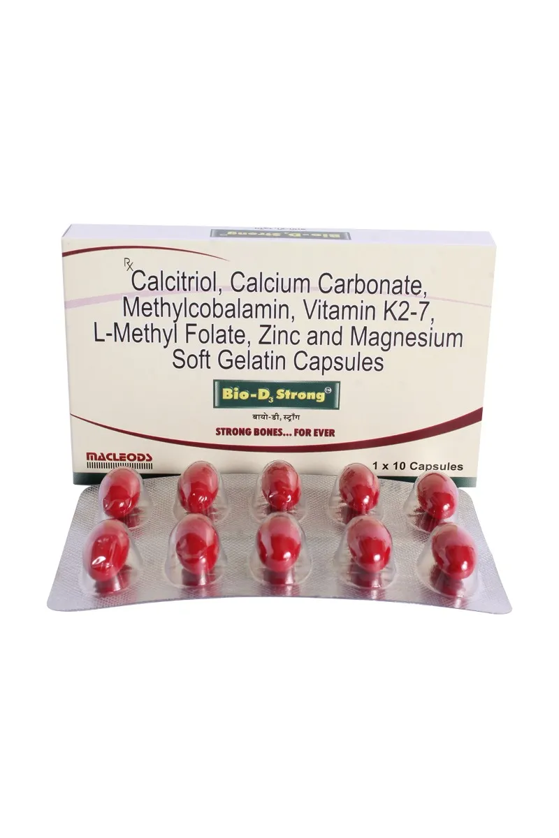 BIO D3 STRONG CAPSULE 10CAP