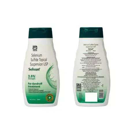 SELSUN SUSPENSION ANTI DANDRUFF SHAMPOO 120ML 