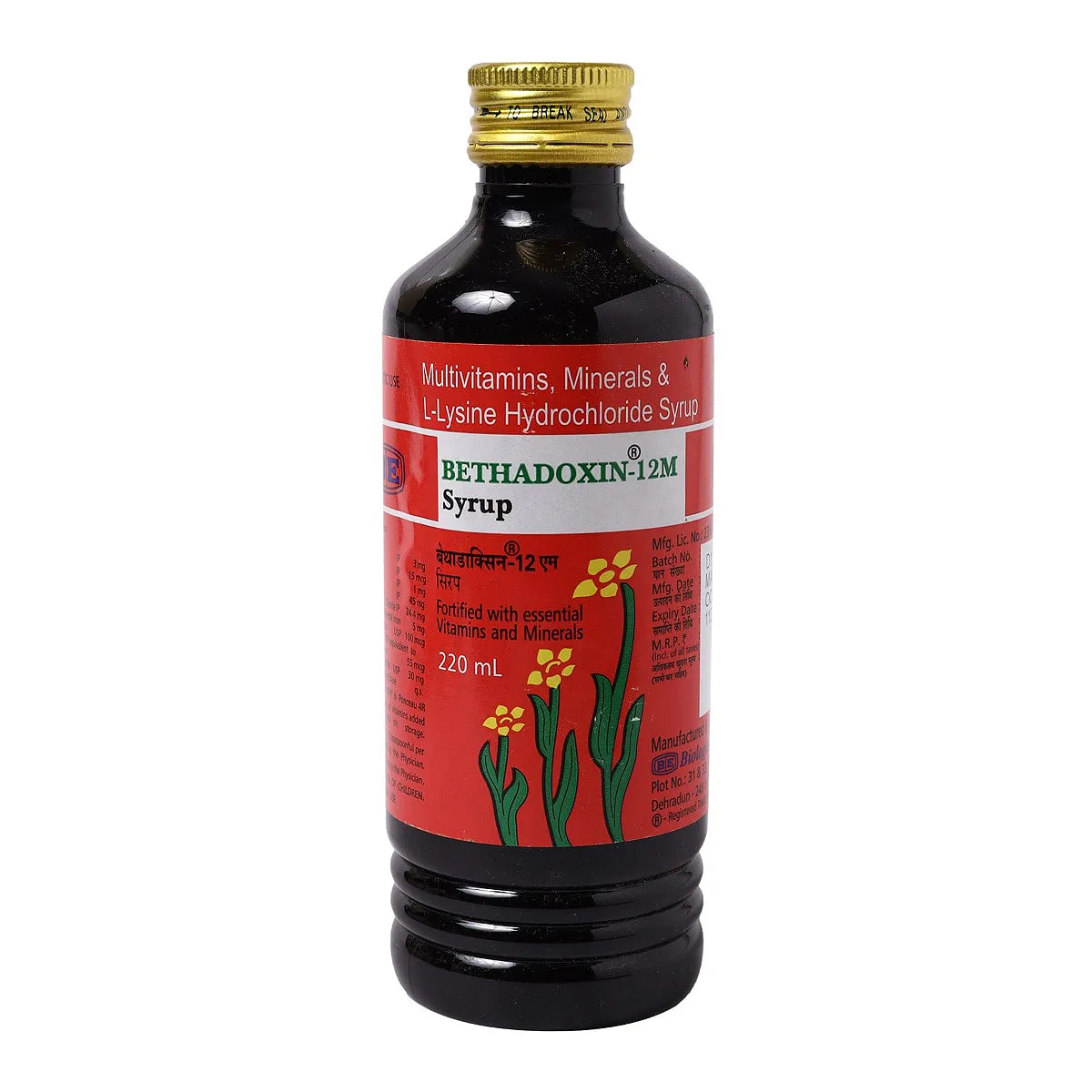 BETHADOXIN-12 SYRUP 220ML
