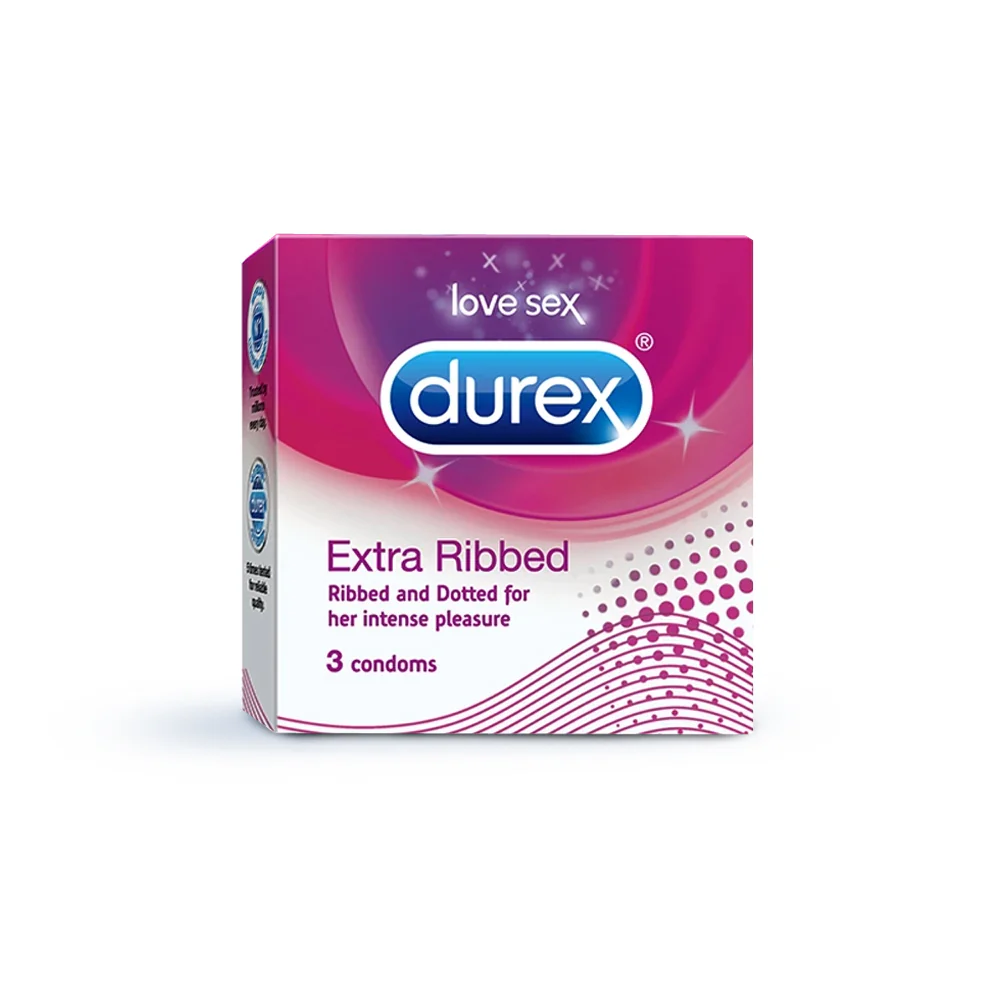DUREX EXTRA RIBBED 3PCS