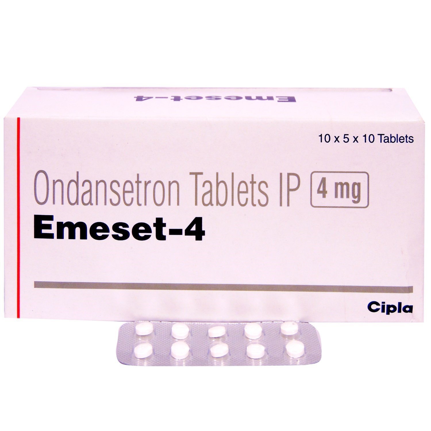 EMESET 4MG TABLET 10TAB