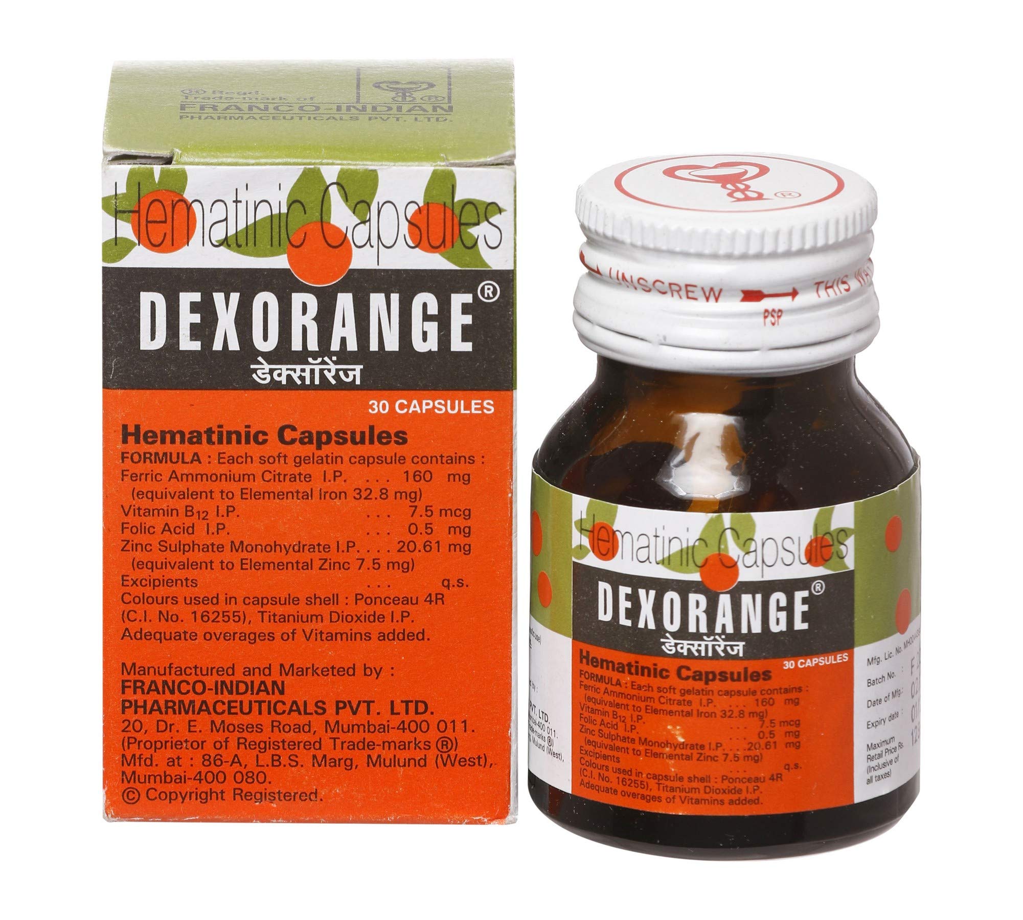 DEXORANGE CAPSULE 30CAP