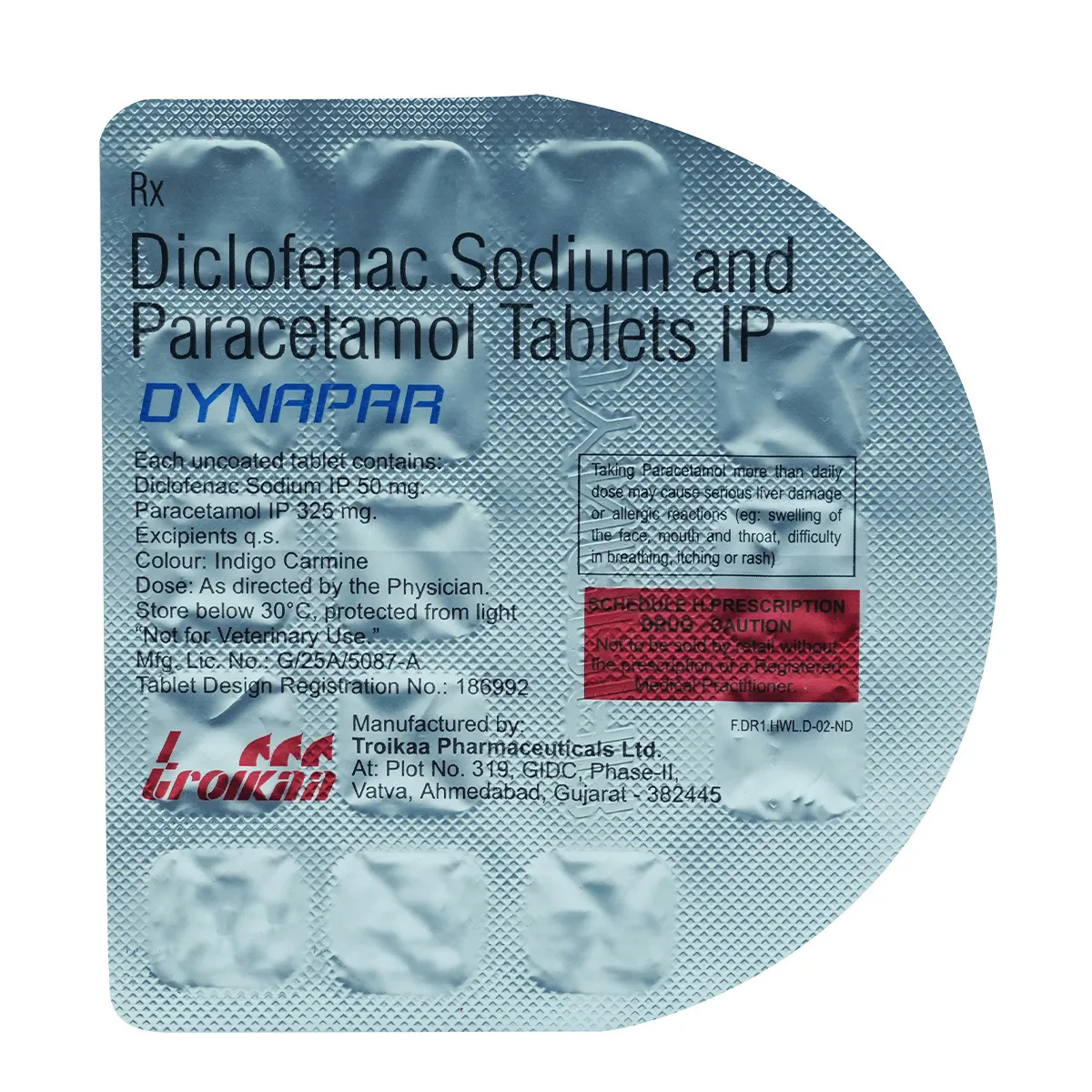 DYNAPAR TABLET 10TAB