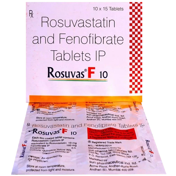 ROSUVAS F 10MG TABLET 10TAB