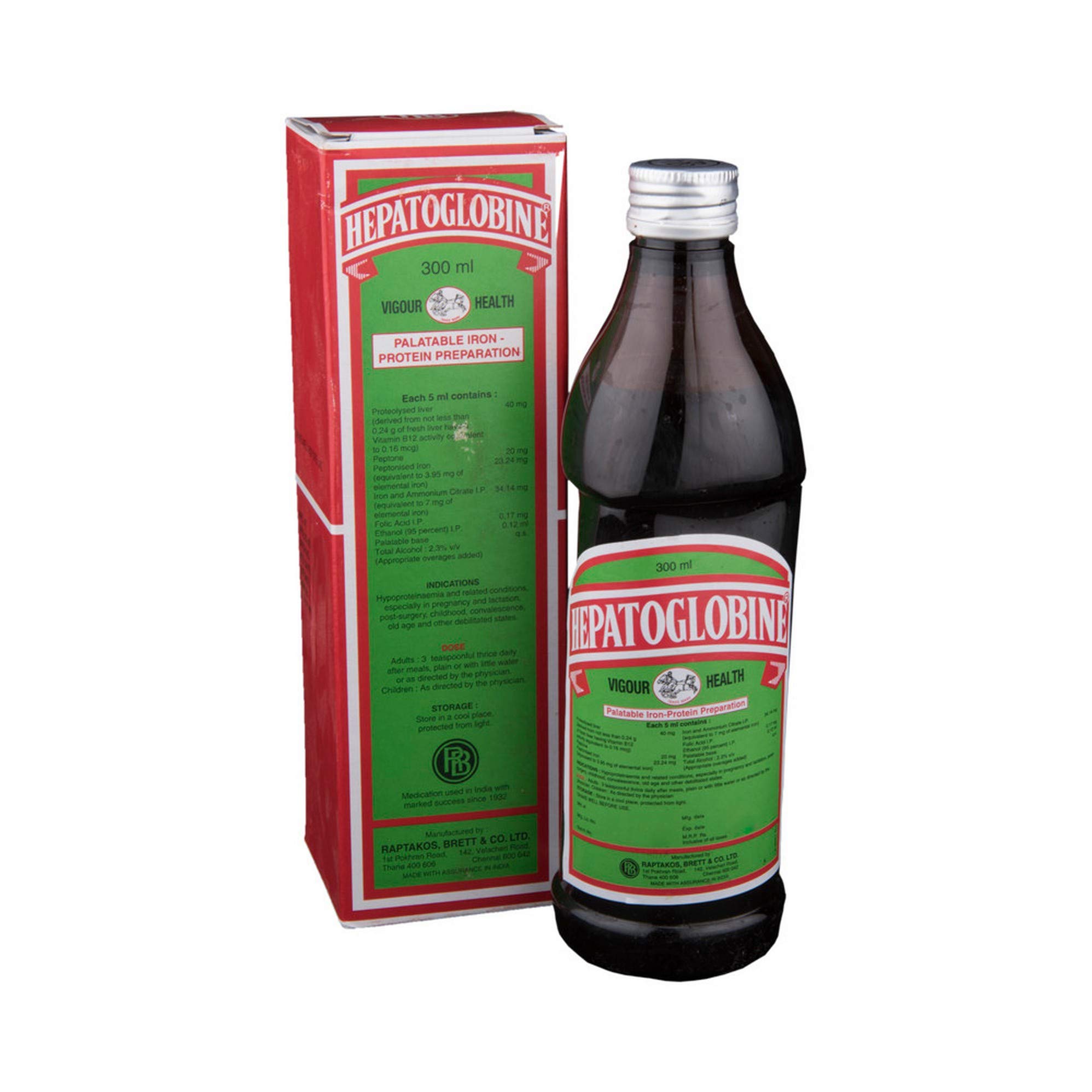 HEPATOGLOBINE SYRUP 300ML
